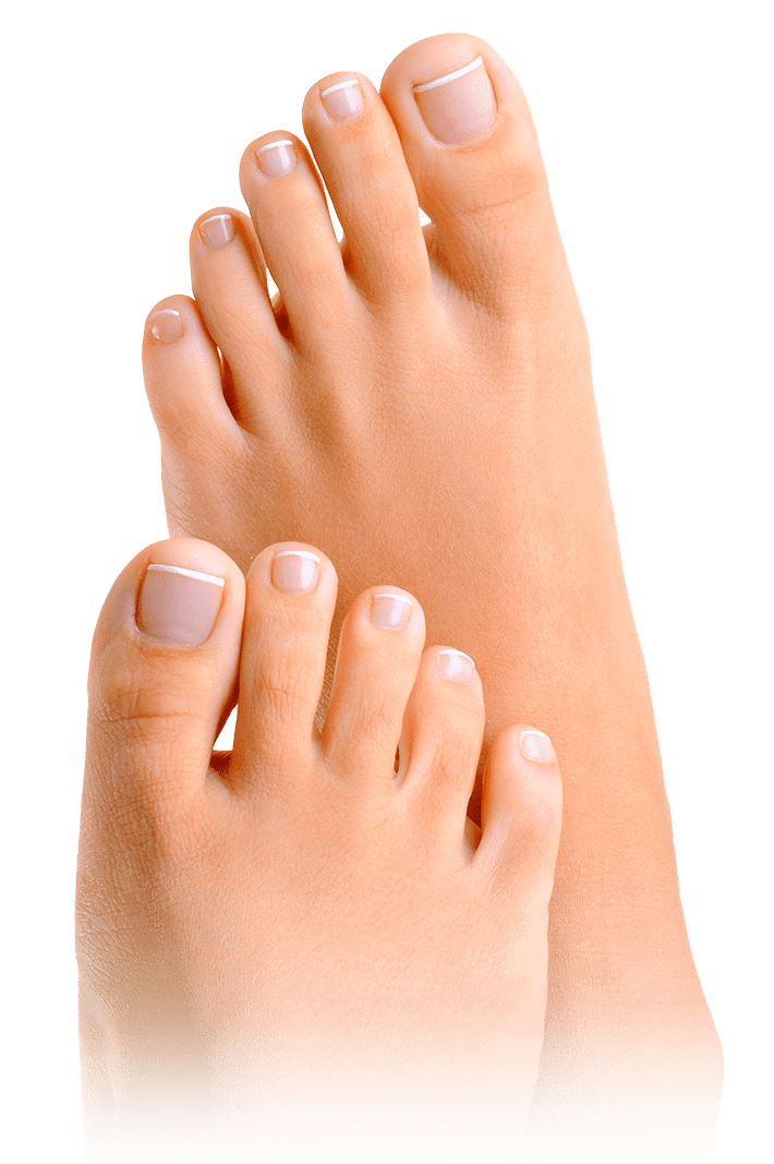 Podomania, foto dos pés tratados